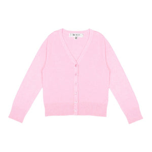 Girls Long Sleeve V neck Sweater Cardigan
