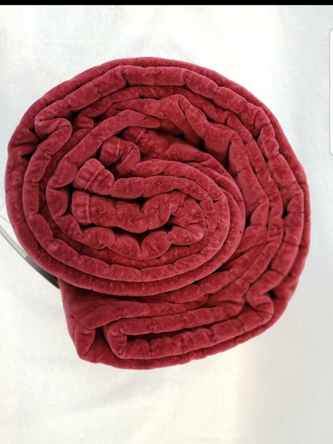 THRESHOLD 50"x60" QUILTED VELVET BLANKET-BERRY(4PCS)