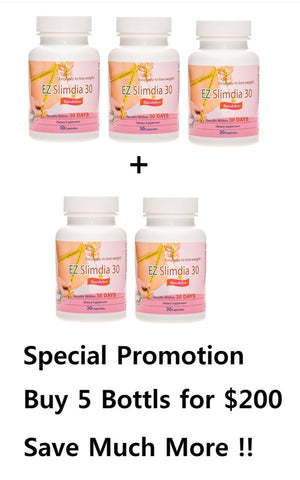 EZ SLIMDIA 30 (BUY 5 BOTTLE BY $200)